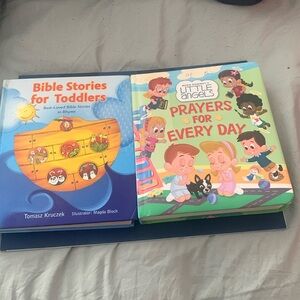 Children's Bible Stories and Prayers Book Set